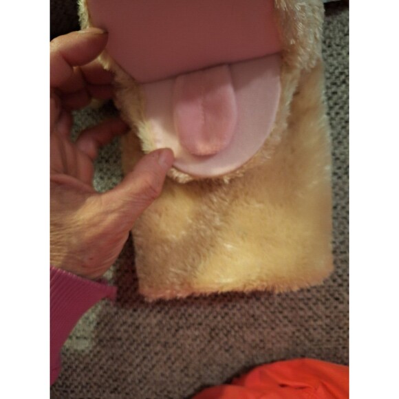 Aurora Puppy Dog Plush Hand Puppet 9"‎ Yellow Lab Golden Retriever Pretend Play - Picture 7 of 7